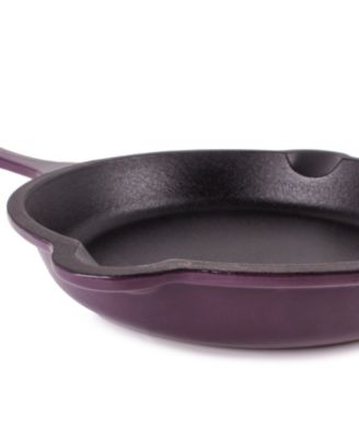Neo 4pc Cast Iron Cookware Set, Fry Pan, Grill Pan & Round Dutch Oven