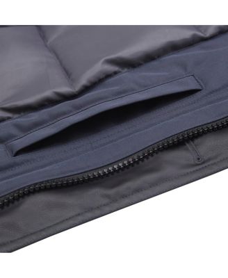 Men's Parka Jacket with Detachable Trim