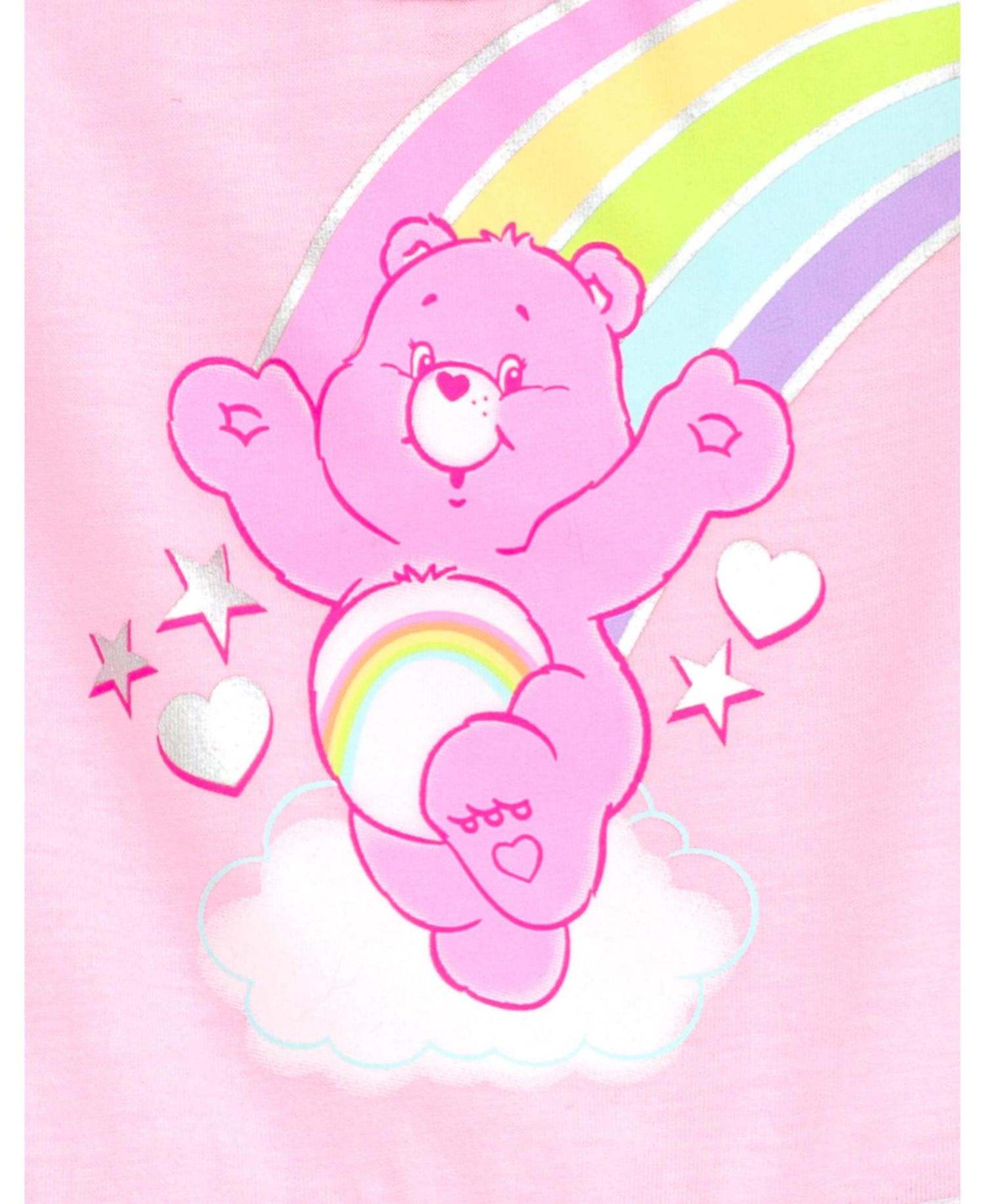 Girls Cheer Bear Rainbow Tulle Dress