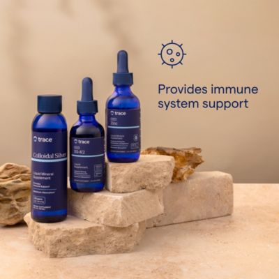 Ionic Zinc Liquid Supplement – Supports Growth, Muscle & Immunity – 2 fl oz (2 Pack)