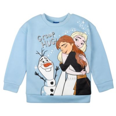 Little Girls Disney Sweatshirt and Leggings Outfit Set