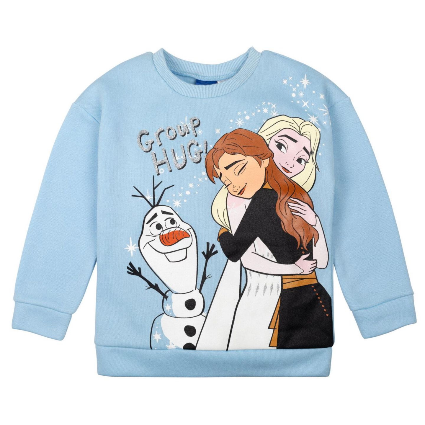 Комплект Frozen 2-Piece Sweatshirt and Leggings Set для девочек, цвет: Синий серый — фото 3