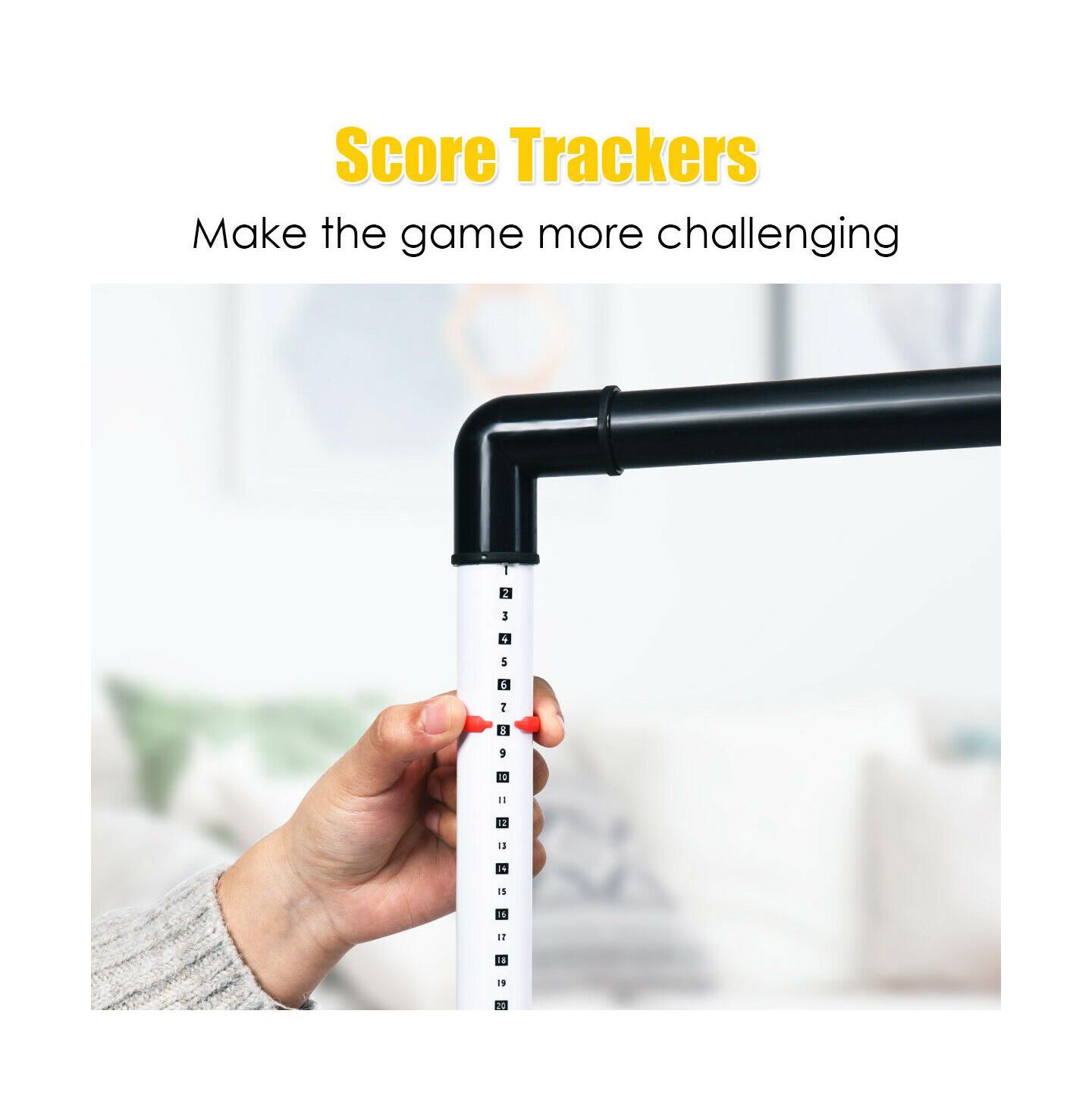 Детские игрушки SUGIFT Ladder Ball Toss Game with Built-in Score Tracker & Carrying Bag, 2-4 Players, Ages 5+ — фото 6