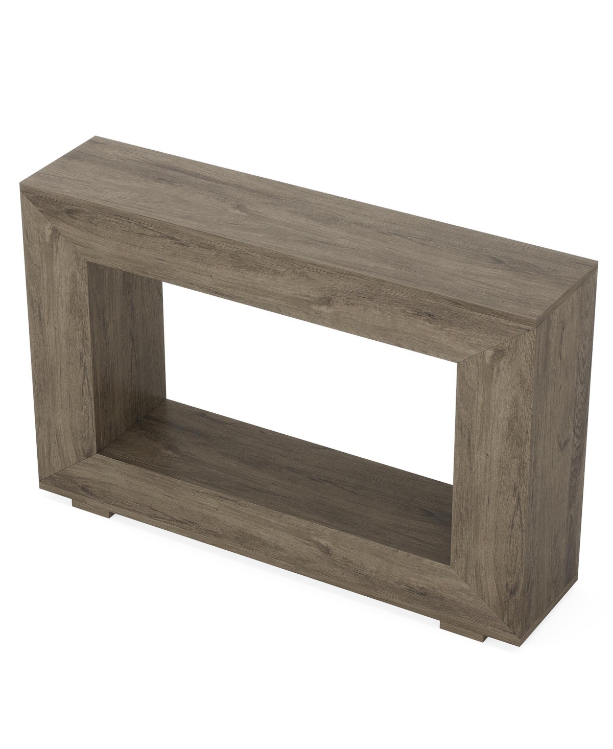 Tribesigns Farmhouse Console Table, Inches Entryway Console Table with Storage, Industrial Hallway Accent Table for Living Room, Entrance