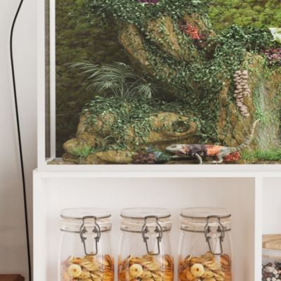 55.1" Wood 10-Shelf Freestanding Bookcase Standard Storage Organizer for Living Room, Office & Study