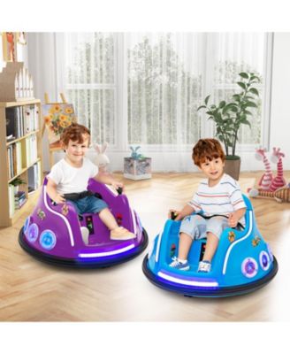 12V Electric Ride On Car with Remote Control and Flashing LED Lights