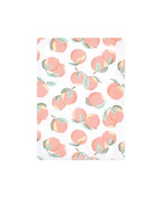 Girls Absorbent Cotton-Poly Flannel Burp Cloths 12-Count