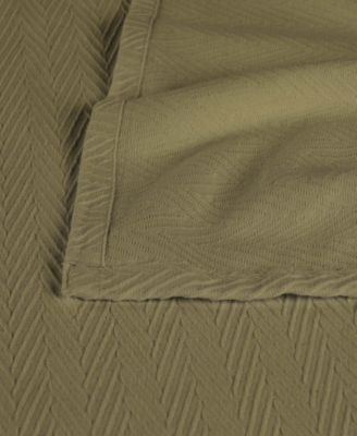 Chevron All-Season Cotton Throw, 50" x 60"