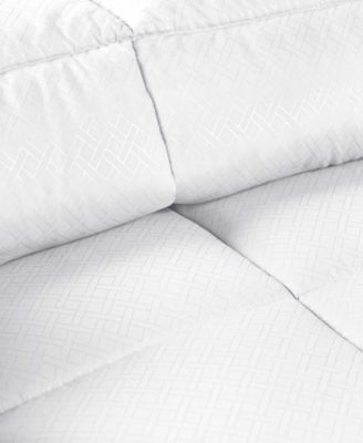 Superior Monochrome Basketweave Plush Microfiber Down Alternative Comforter, Twin XL