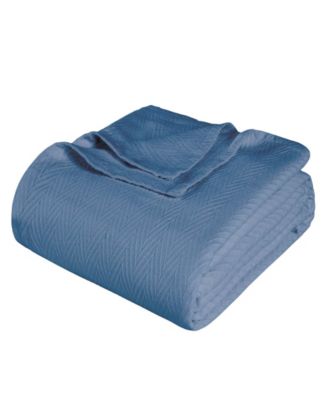 Chevron All Season Cotton Blanket, Twin