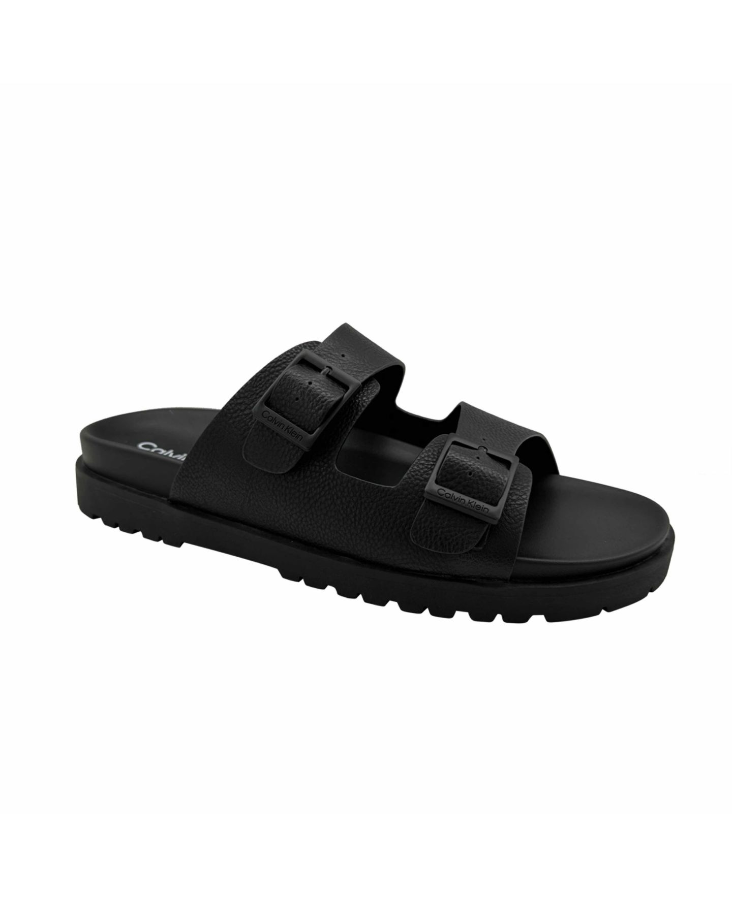 Мужские сандалии Calvin Klein Roose Open Toe Casual, цвет: Чёрный — фото 1