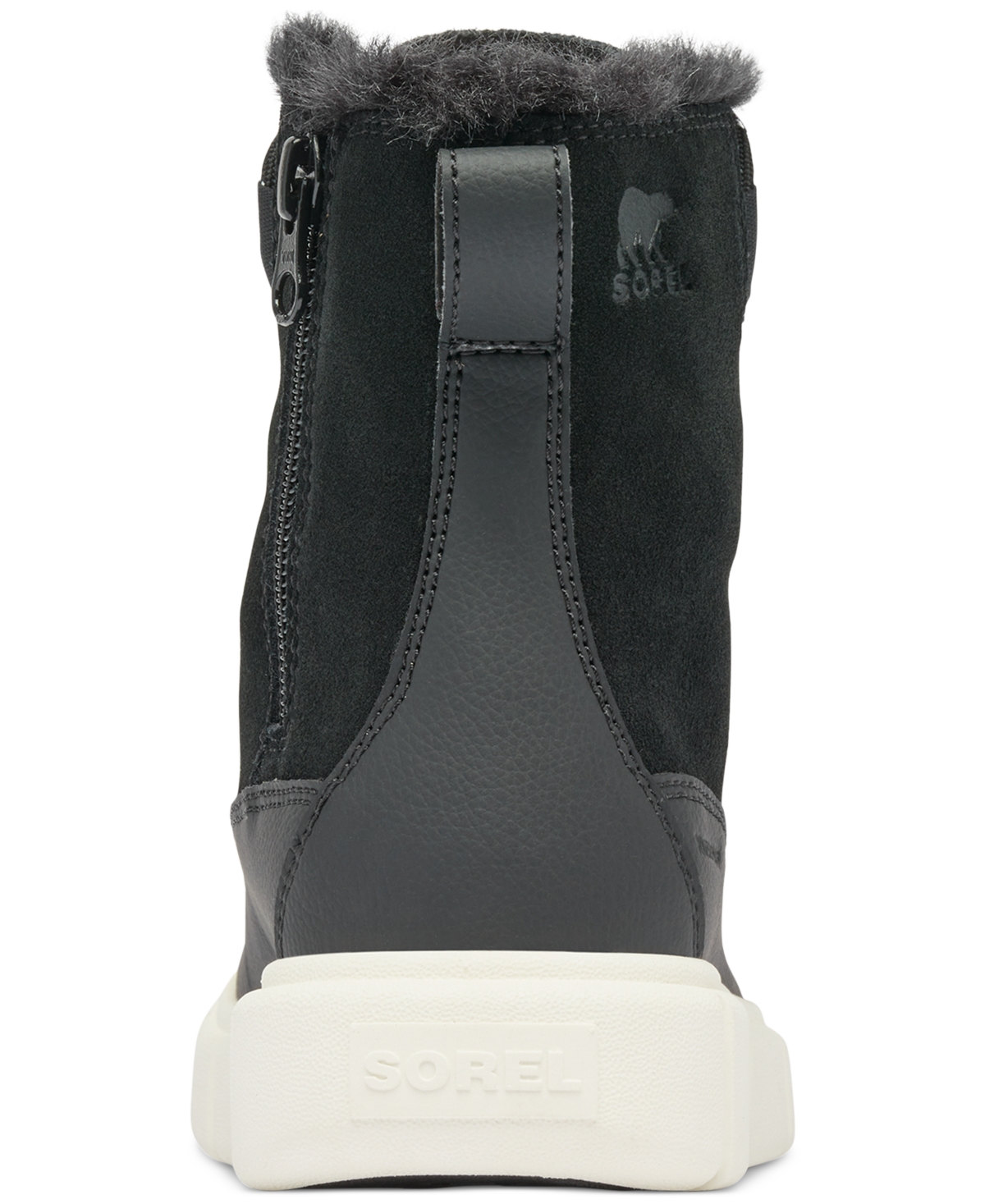 Sorel Children's Explorer Iii Lace-Up Waterproof Booties - Sea Salt