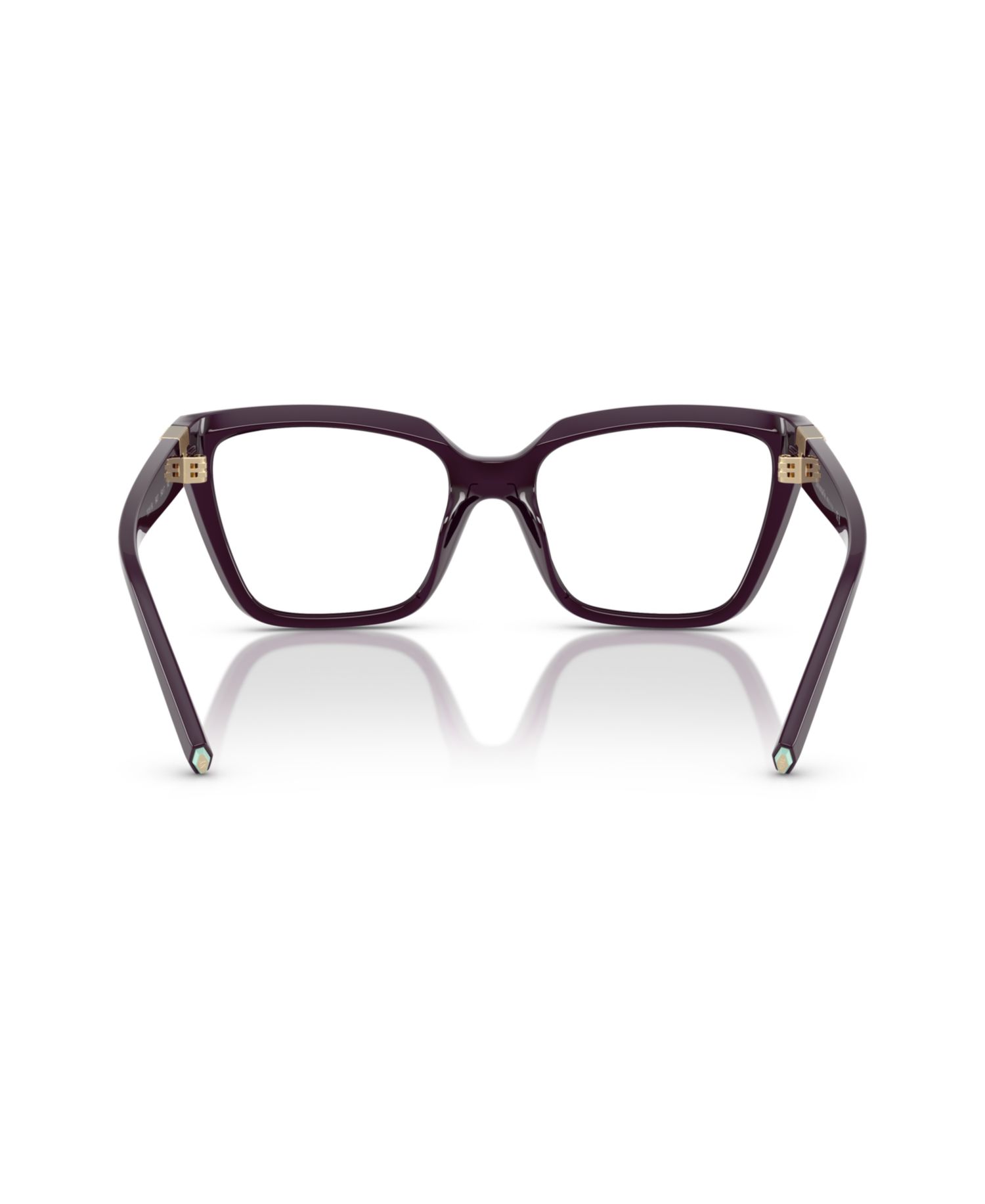 Woman Square Plastic TF2257BU Eyeglasses