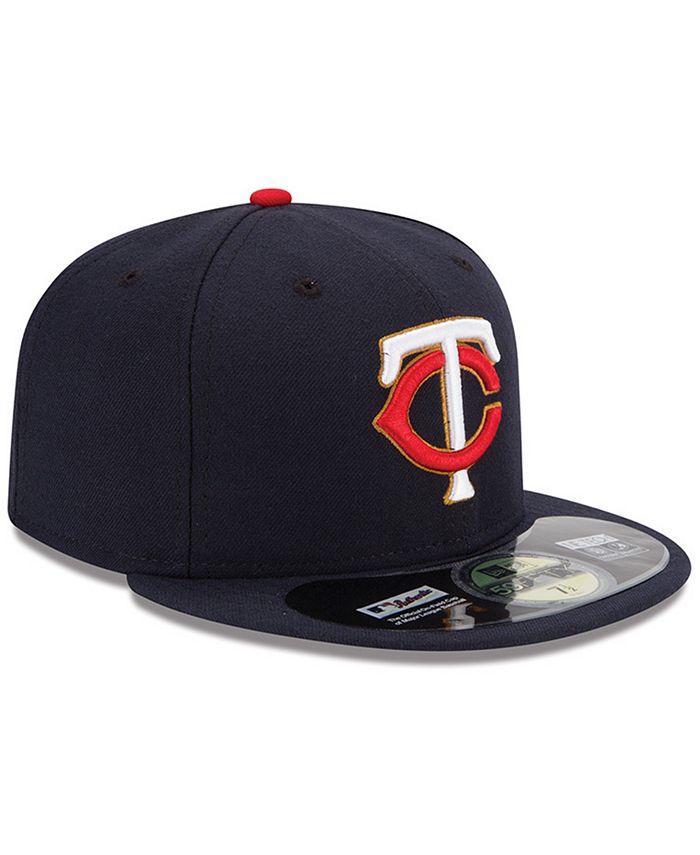 New Era Minnesota Twins Authentic Collection 59FIFTY Fitted Cap - Macy's