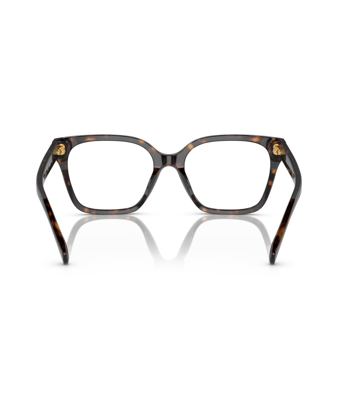 Женские очки Ralph by Ralph Lauren Ralph Woman Square Plastic RA7158U Eyeglasses, цвет: Блестящий тёмный гавана — фото 3