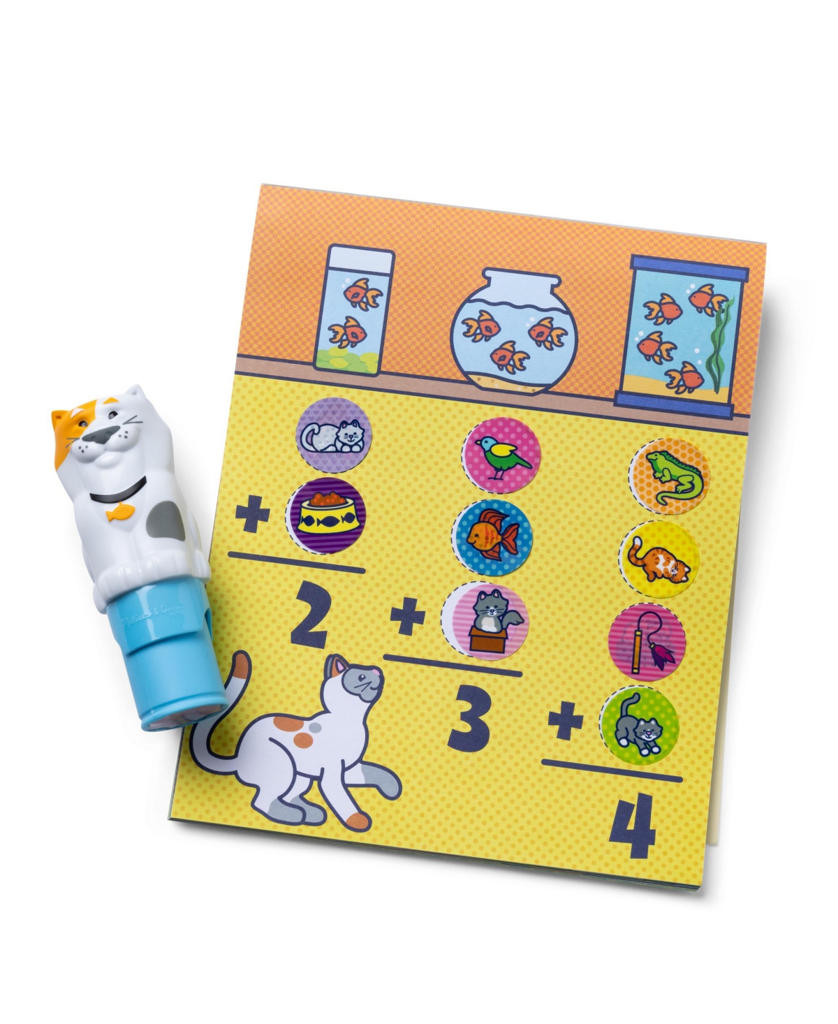 Melissa & Doug Sticker Wow Activity Pad Sticker Stamper In Multi-color