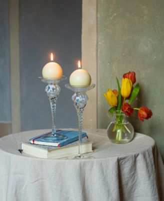 Chiara Tall Candlesticks, Set of 2