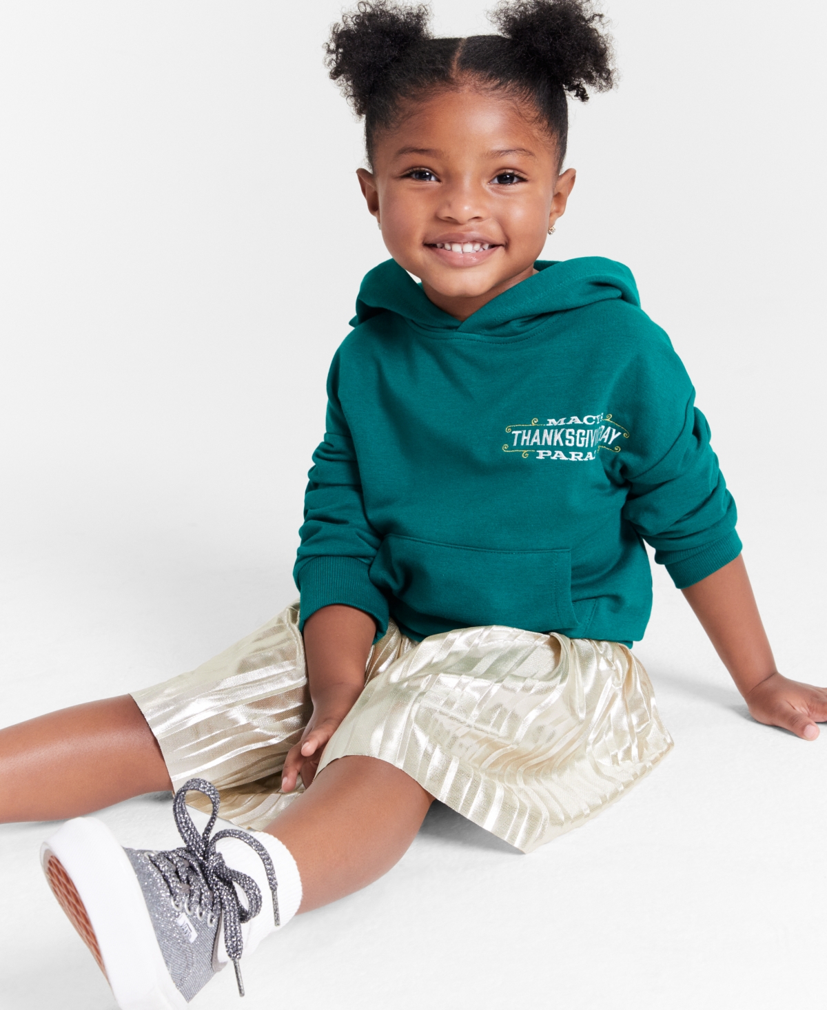 MACY'S THANKSGIVING DAY PARADE LITTLE & BIG KIDS HOODED SWEATSHIRT, CREATED FOR MACY'S 