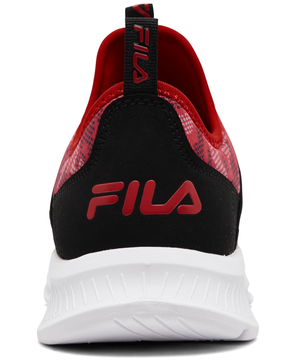 Fila Little Kids Land Buzzer Slip-On Casual Sneakers from Finish Line -Black