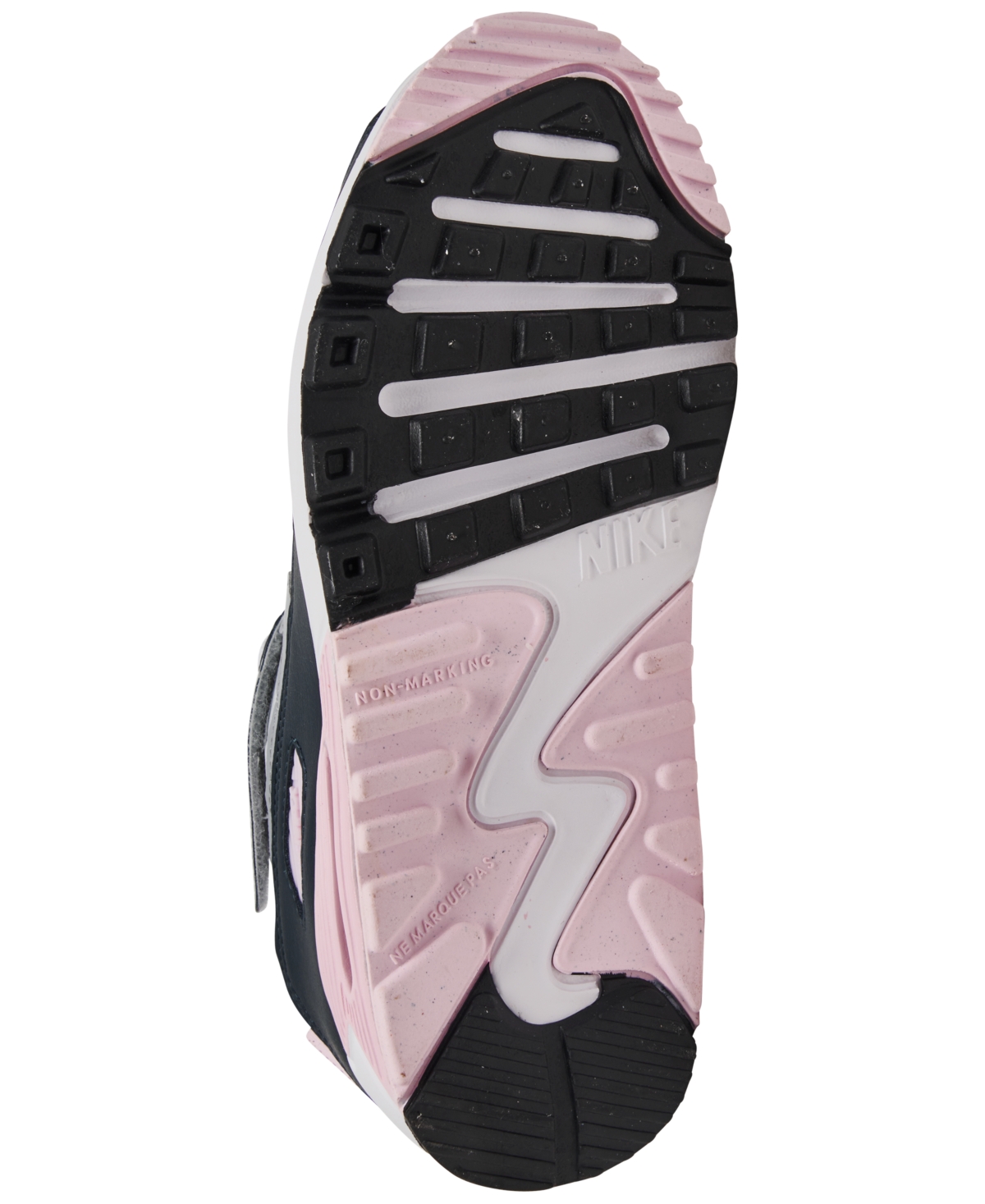 Nike Little Girls Air Max 90 Casual Sneakers from Finish Line -Gray