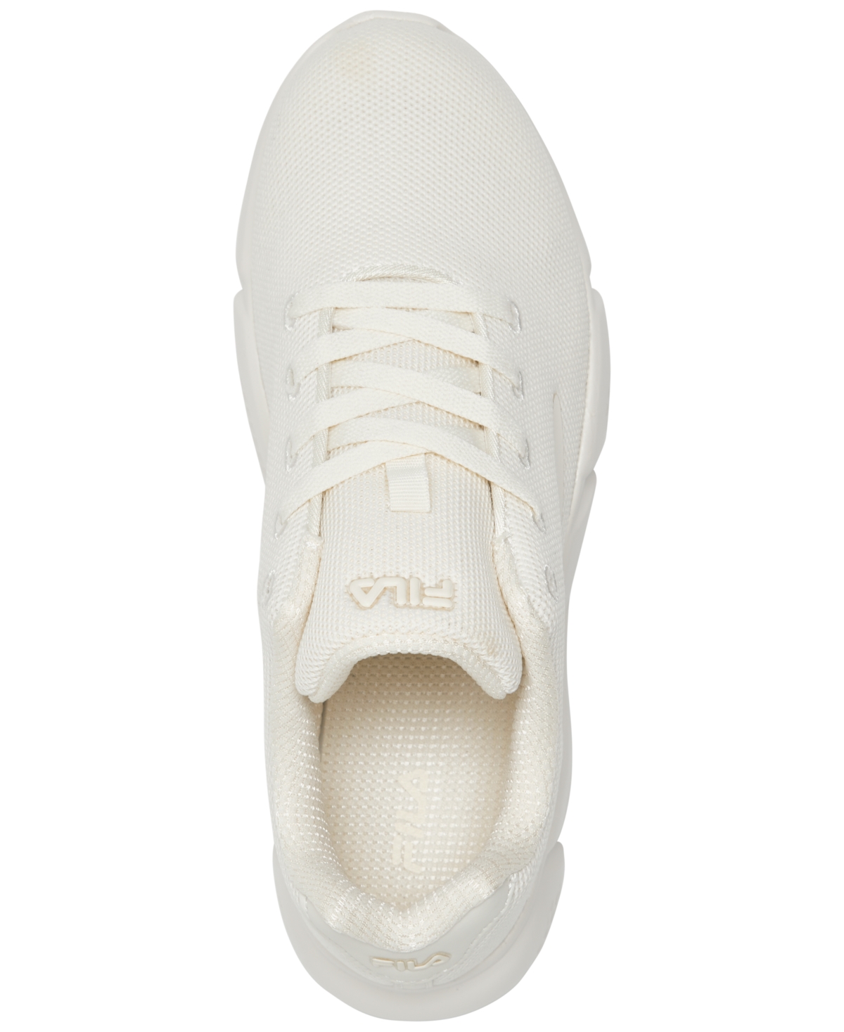 Shop Fila Big Kids Zarin Casual Sneakers From Finish Line In Off White