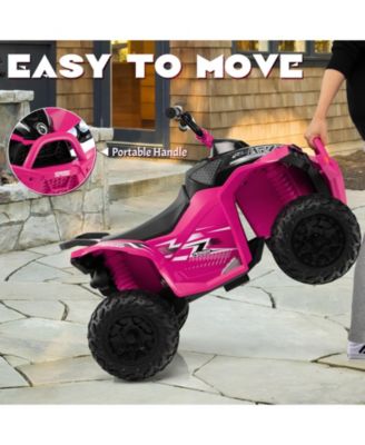 12V Kids Ride On ATV with High/Low Speed and Comfortable Seat