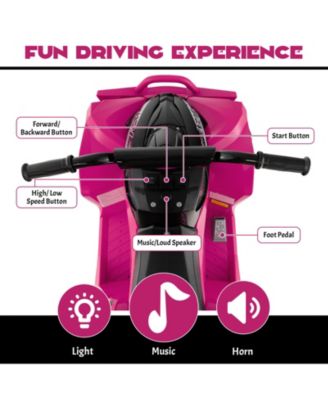 12V Kids Ride On ATV with High/Low Speed and Comfortable Seat