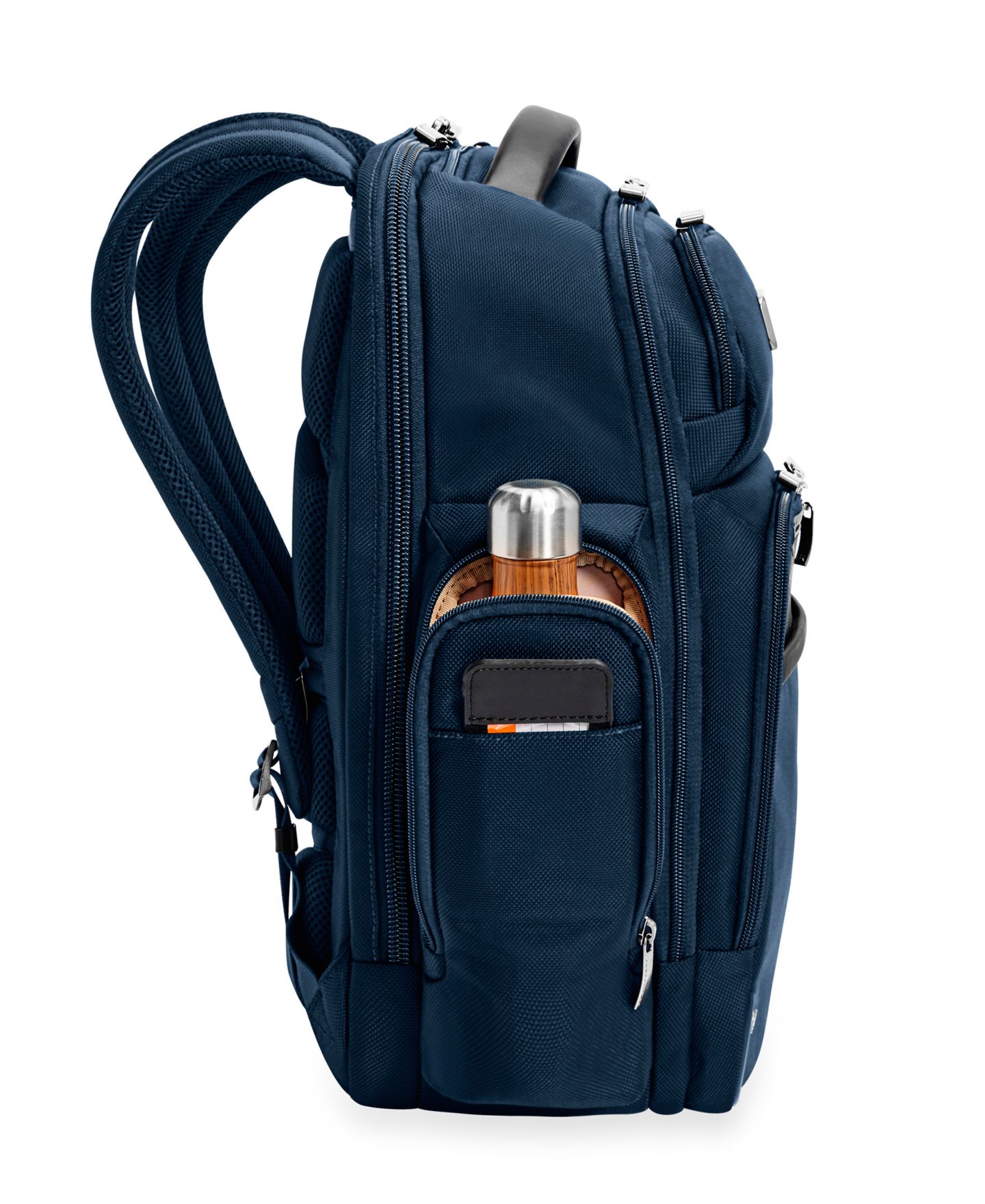 Рюкзак Briggs & Riley Work 2.0 Medium 17.5" Cargo, цвет: Чёрный — фото 10