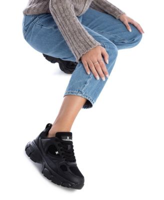 XTI Women's Lace-Up Sneakers By XTI