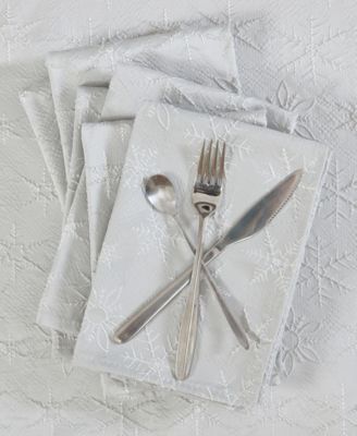 Raised Woven Napkin 18" x 18", Set of 6
