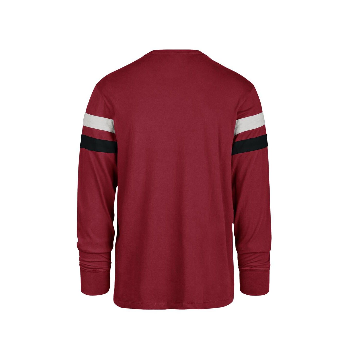 Мужская футболка '47 Brand Cardinal Arizona Cardinals Irving Long Sleeve — фото 3
