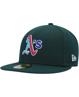 Men's Green Oakland Athletics 1989 World Series Polar Lights 59FIFTY Fitted Hat