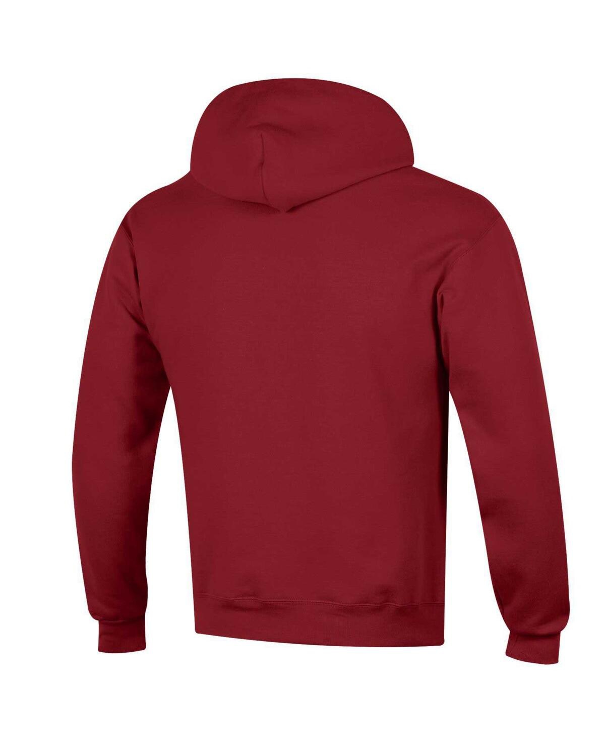 Champion Men's Iowa State Cyclones High Motor Pullover Hoodie In Cardinal