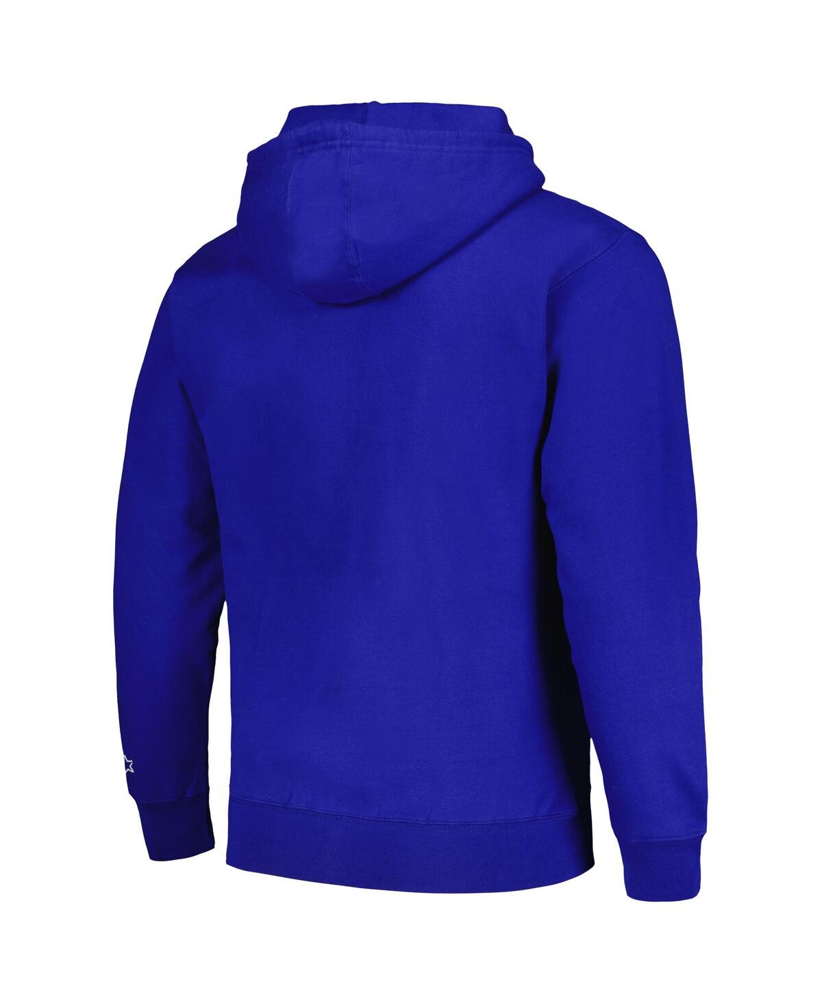 Starter Men's Royal Los Angeles Rams Domestic Post Season Full-zip Hoodie In Royal