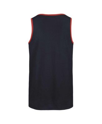 Men's Navy New England Patriots Upload Franklin Tank Top