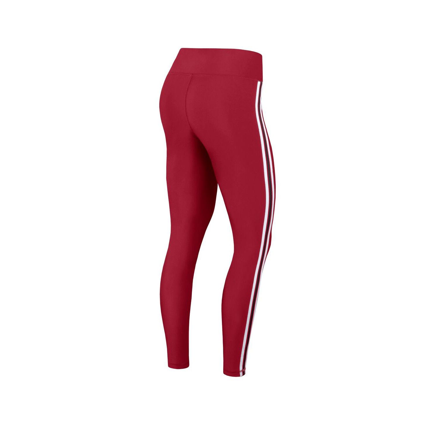 Women's Red Atlanta Falcons Color Block Leggings