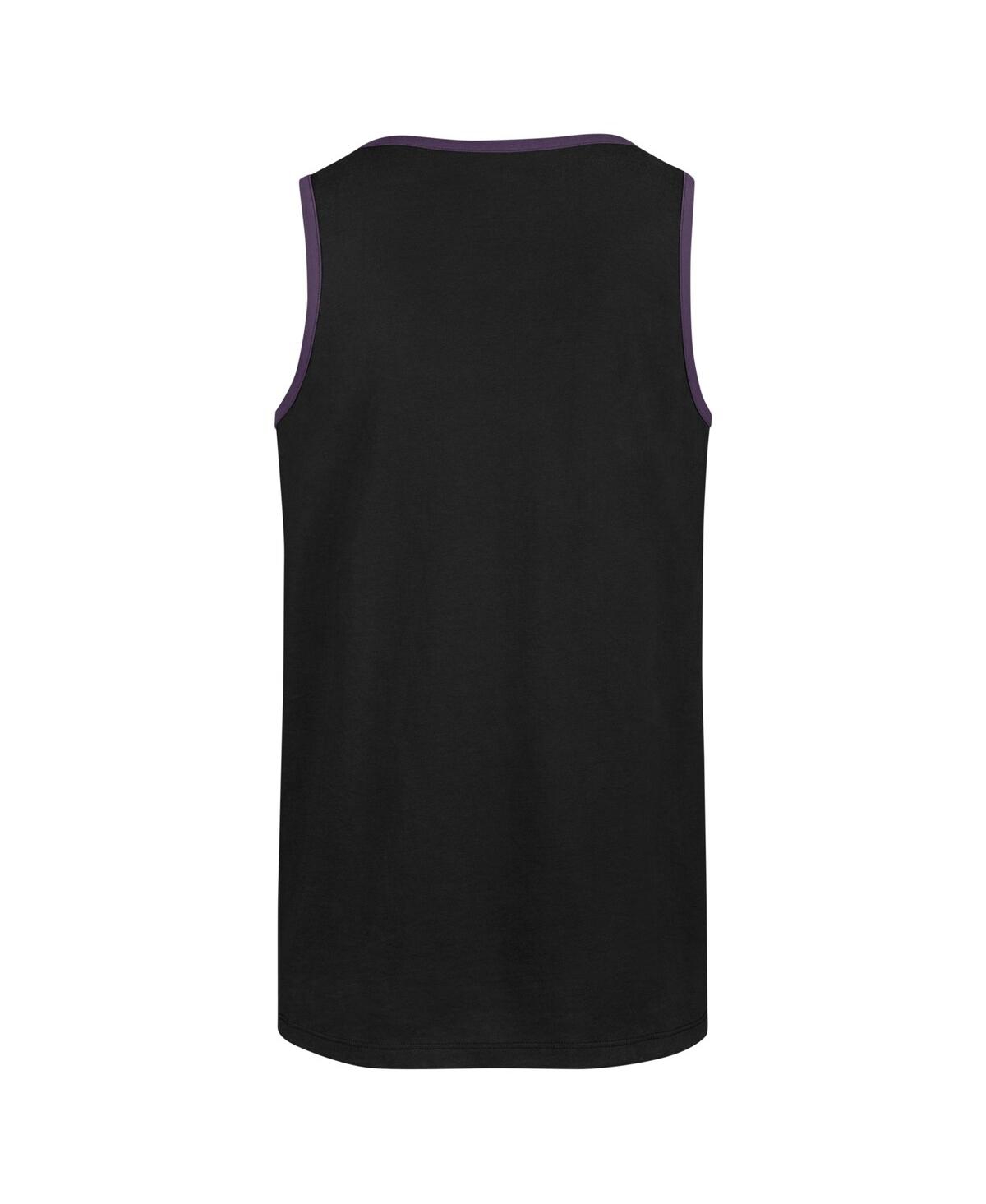 47 Brand Men's Black Baltimore Ravens Upload Franklin Tank Top In Black