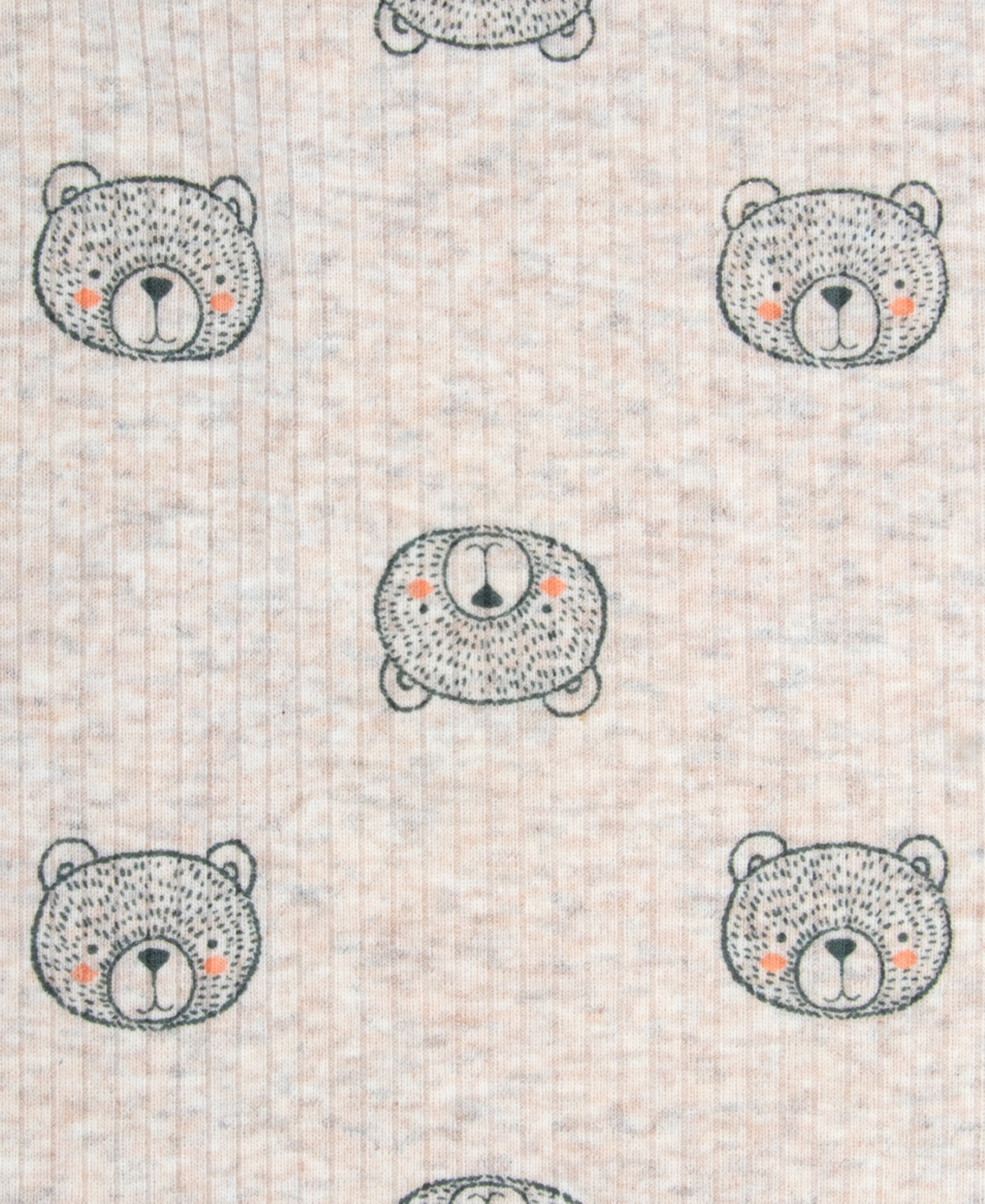Baby Essentials Baby Boy Bear Overall and Long Sleeve T-shirt, 2-Piece Set