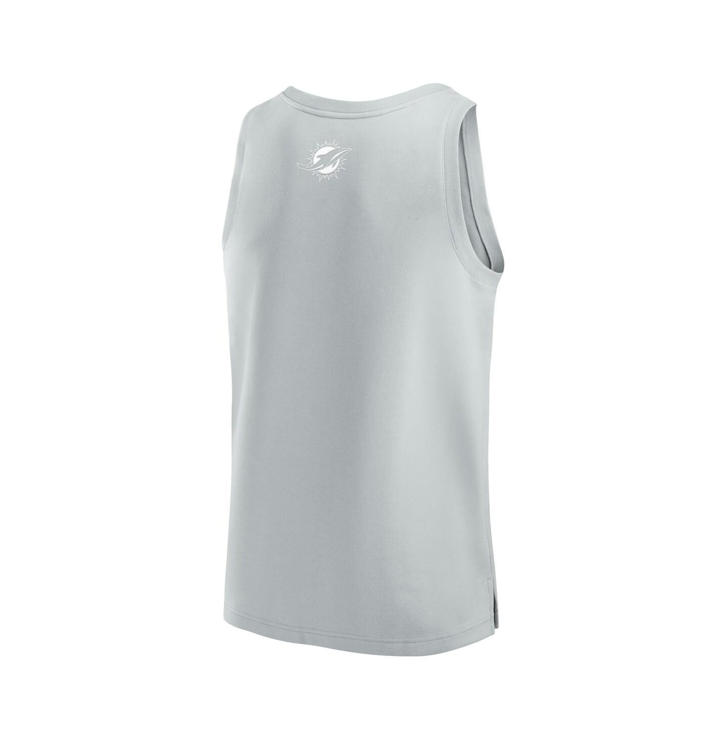 Мужской топ Fanatics Gray Miami Dolphins Elements — фото 3