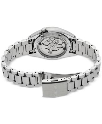 Men's Automatic 5 Sports Midsize Stainless Steel Bracelet Watch 37mm