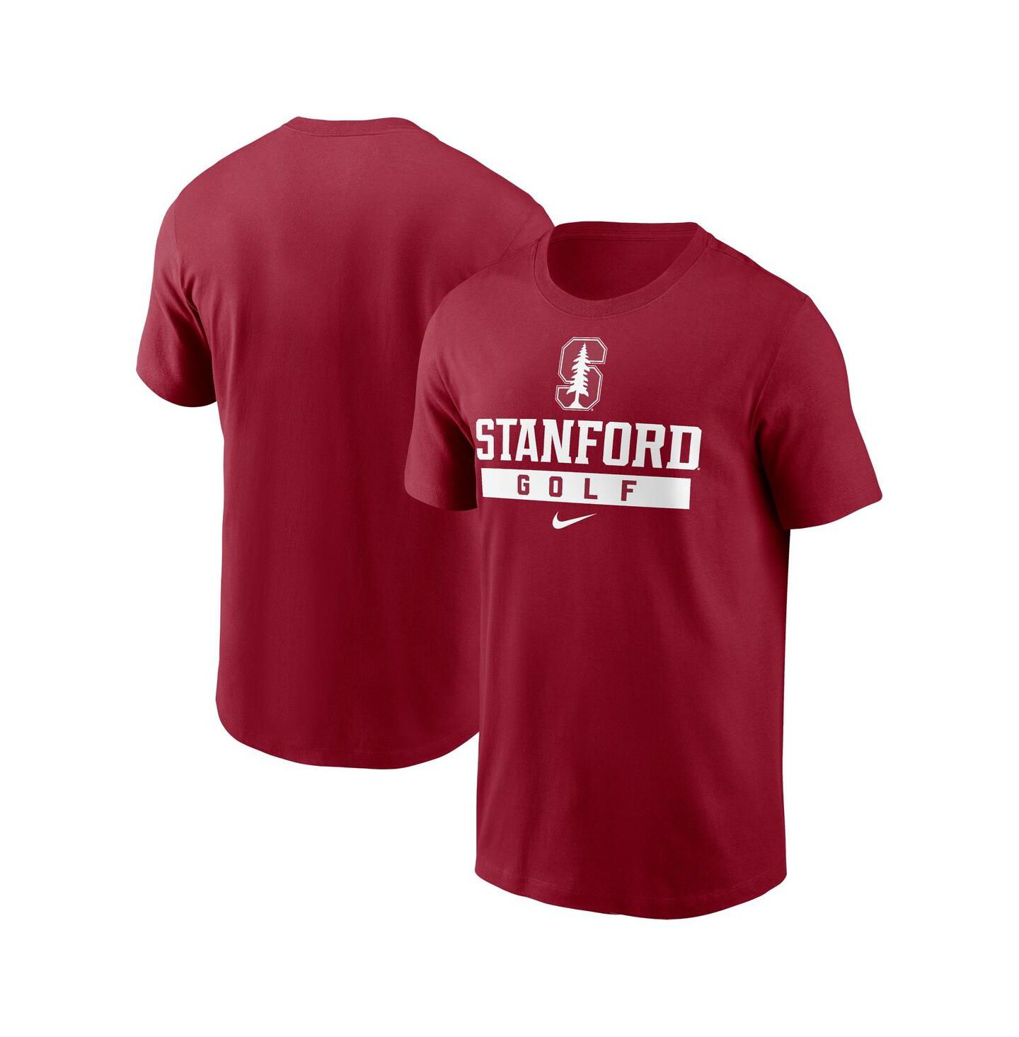 Мужская футболка Nike Cardinal Stanford Cardinal Golf — фото 1