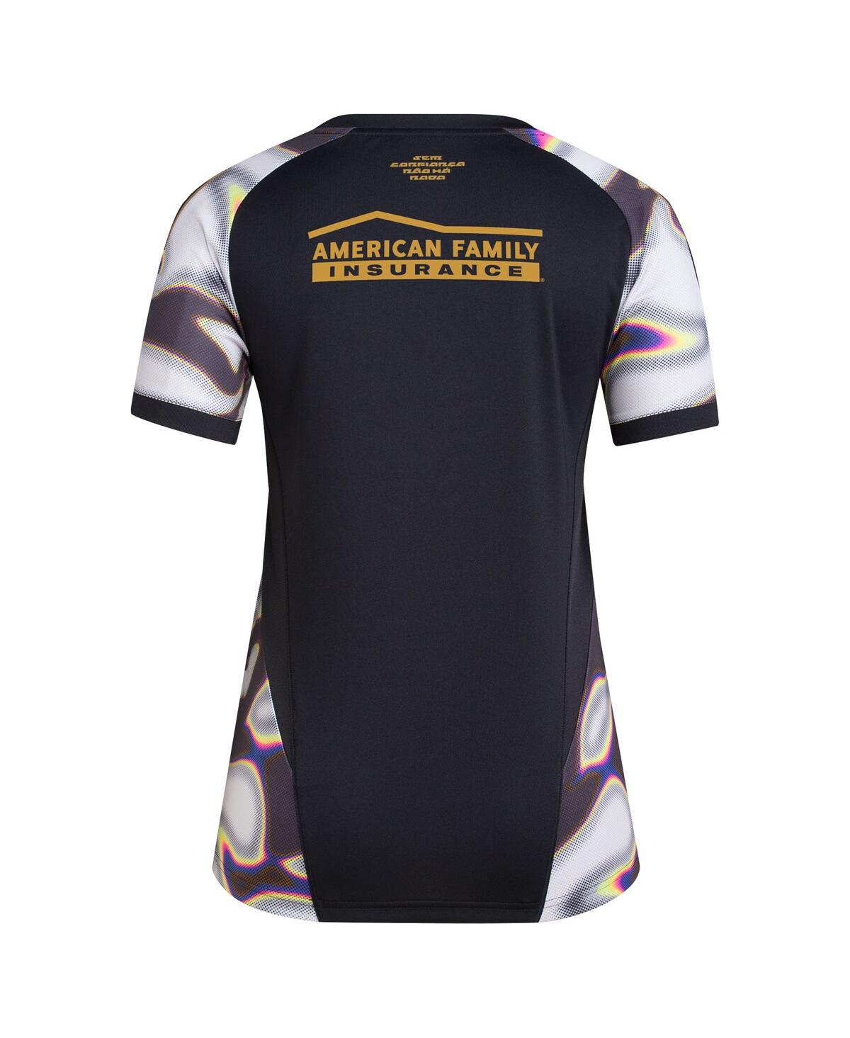 Adidas Women'sAtlanta United Fc 2024 Pride Pre-Match Jersey - Black