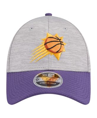 Men's Heather Gray/Purple Phoenix Suns Active Digi-Tech Two-Tone 9FORTY Adjustable Hat