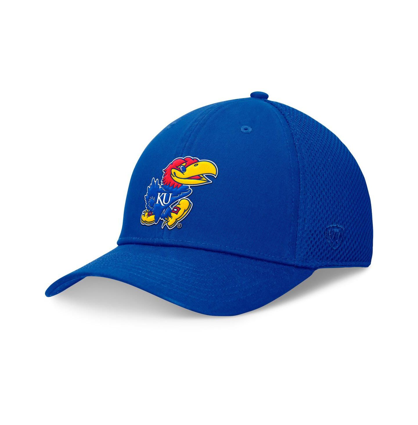 Мужская кепка Top of the World Royal Kansas Jayhawks Spacer Flex Hat — фото 1
