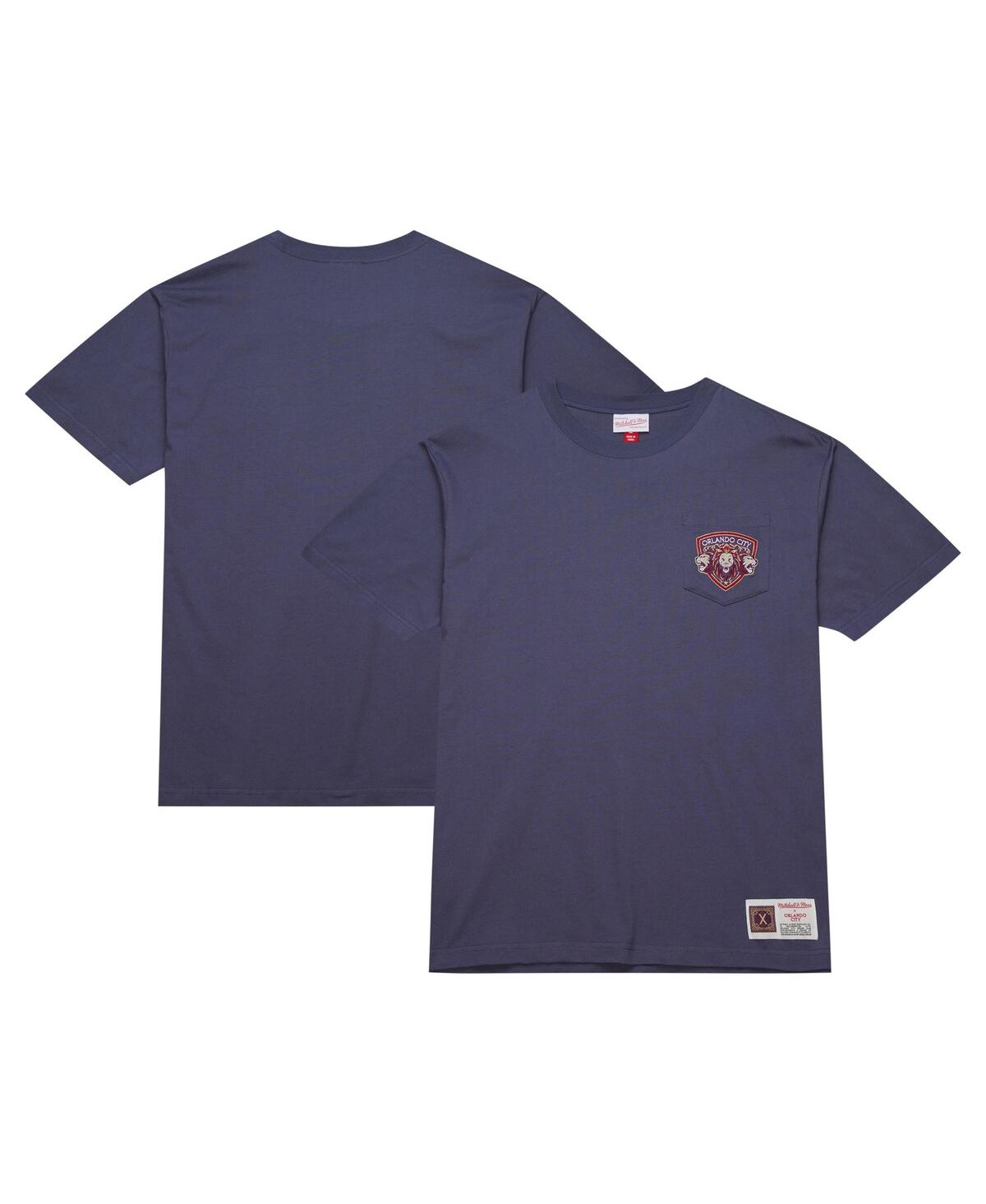 Mitchell & Ness Men's Orlando City Sc 10th Anniversary Premium Pocket T-shirt