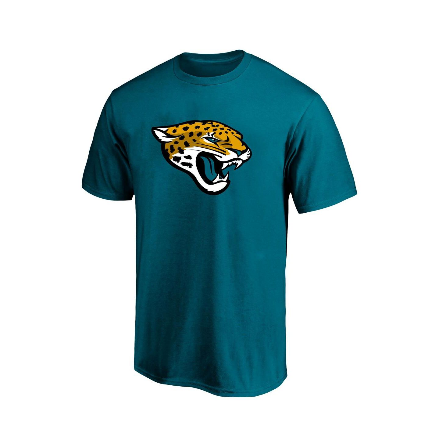 Мужская футболка Fanatics Trevor Lawrence Teal Jacksonville Jaguars Big & Tall Player Name & Number — фото 2