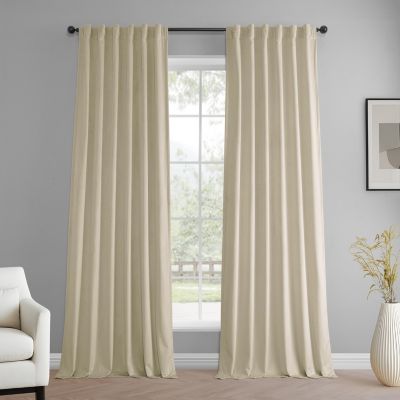 Simply Velvet Room Darkening Curtain Pair (2 Panels)