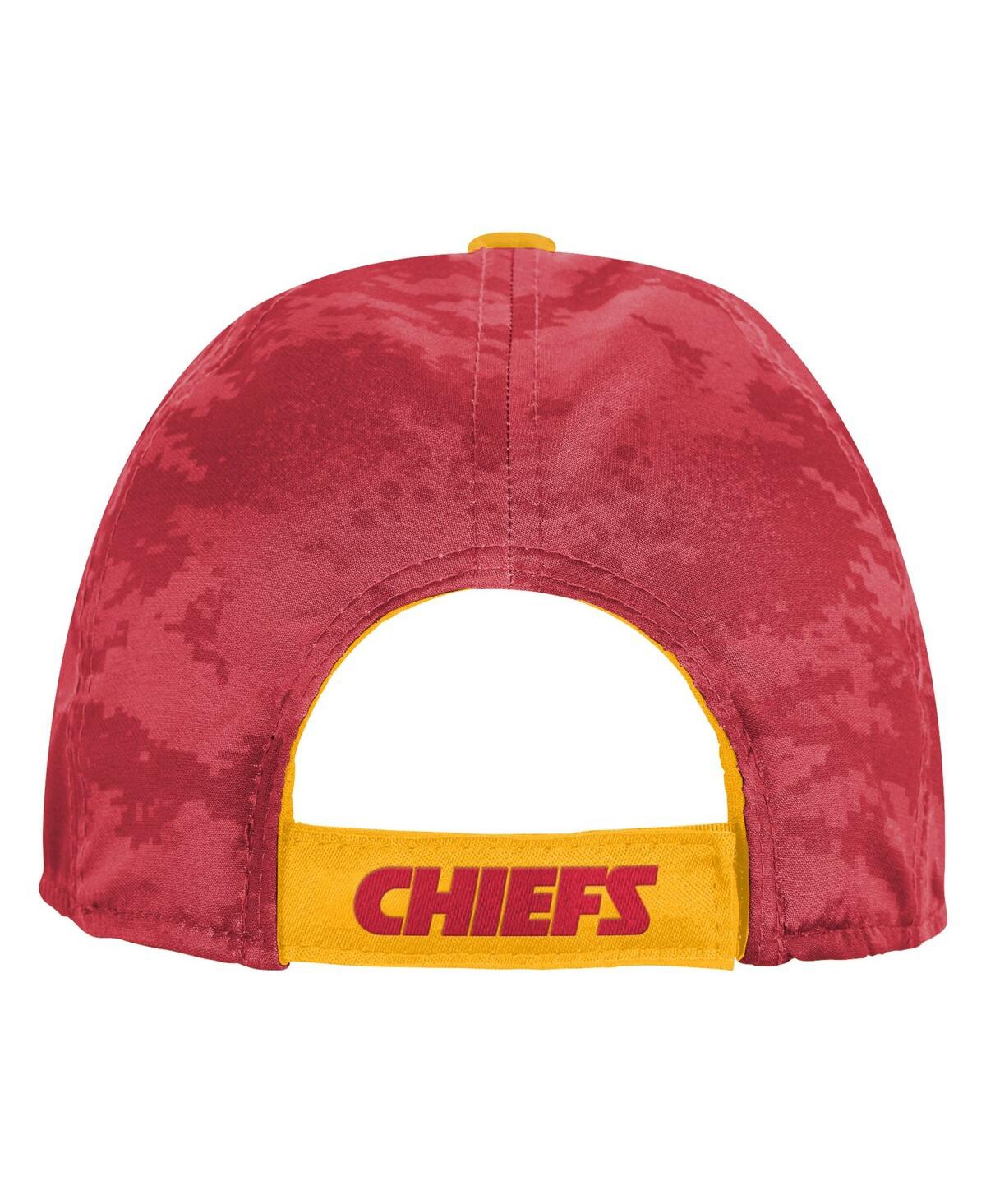 Outerstuff Big Boys And Girls Gold Kansas City Chiefs Combine Two-tone Adjustable Hat In Gold