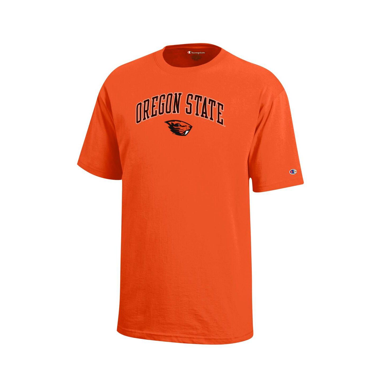 Детская футболка Champion Orange Oregon State Beavers Arch Over Logo — фото 2