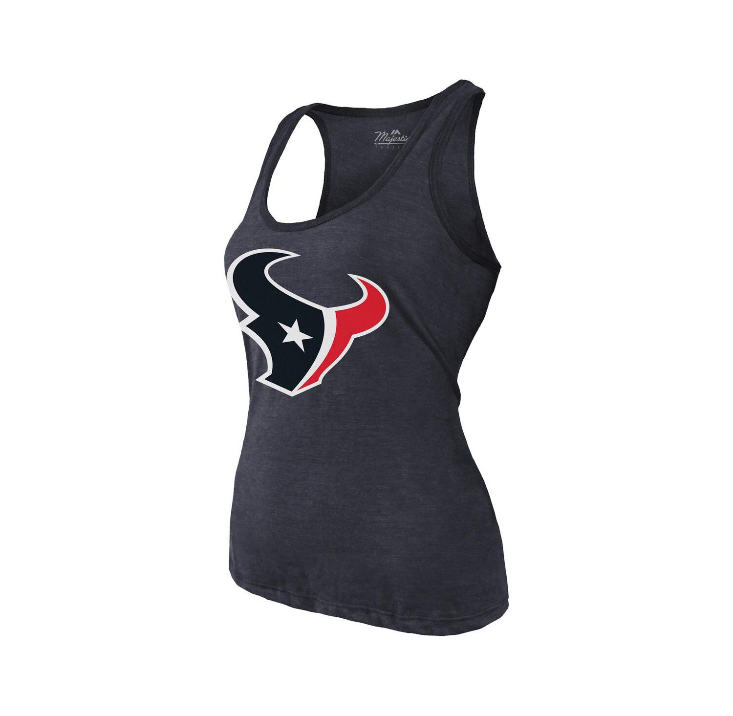 Women's C.J. Stroud Navy Houston Texans Name & Number Tri-Blend Tank Top